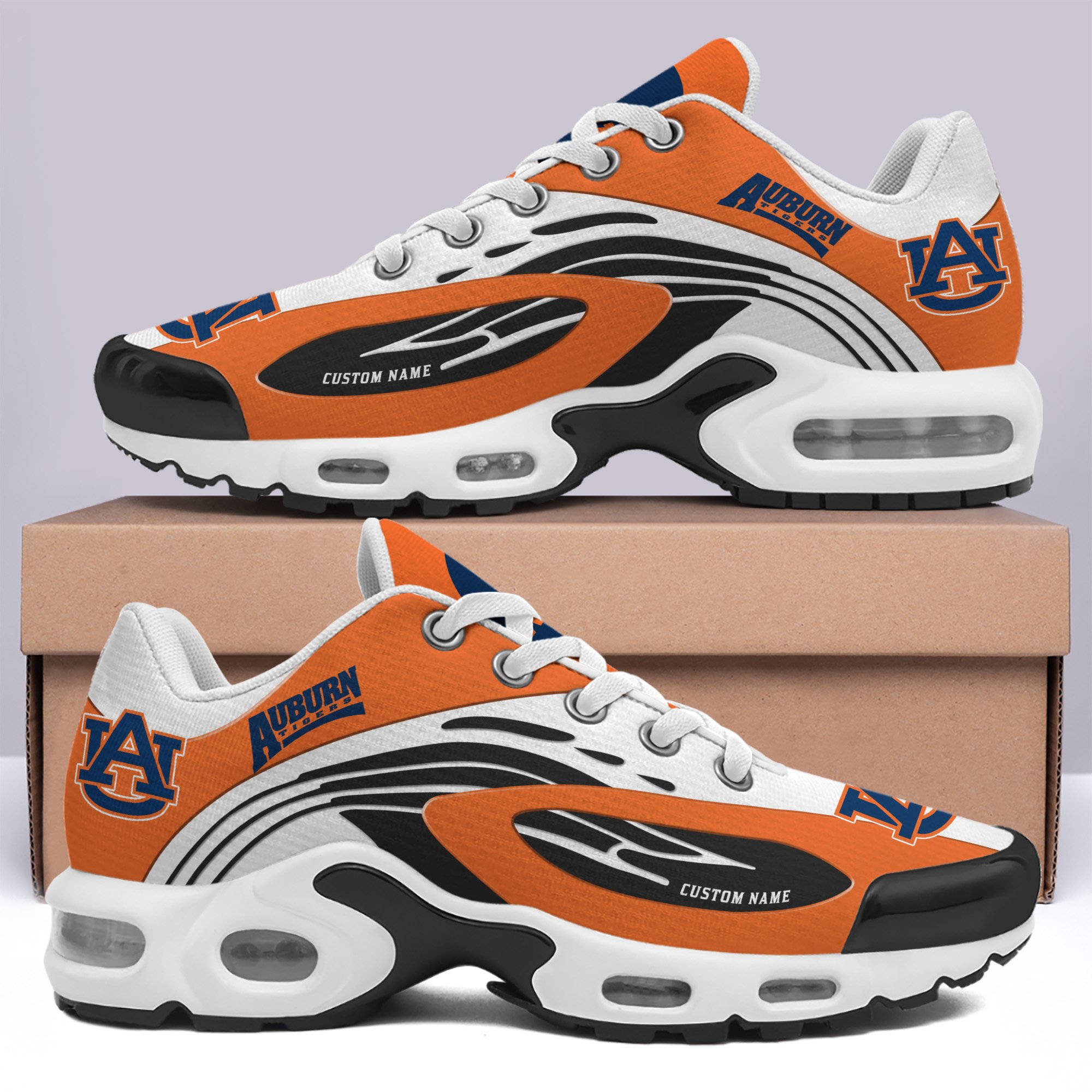 Auburn Tigers TN Shoes Custom Your Name, Football Team Shoes, Football Lover Gifts ETRG-60026