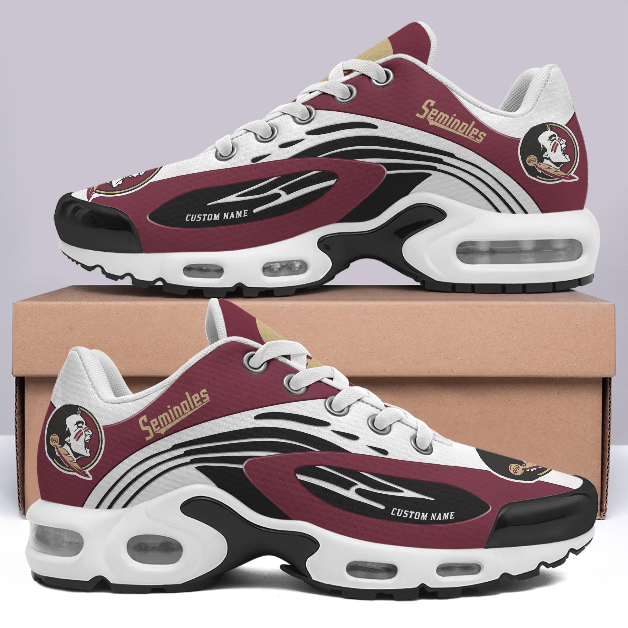 Florida State Seminoles TN Shoes Custom Your Name, Football Team Shoes, Football Lover Gifts ETRG-60026