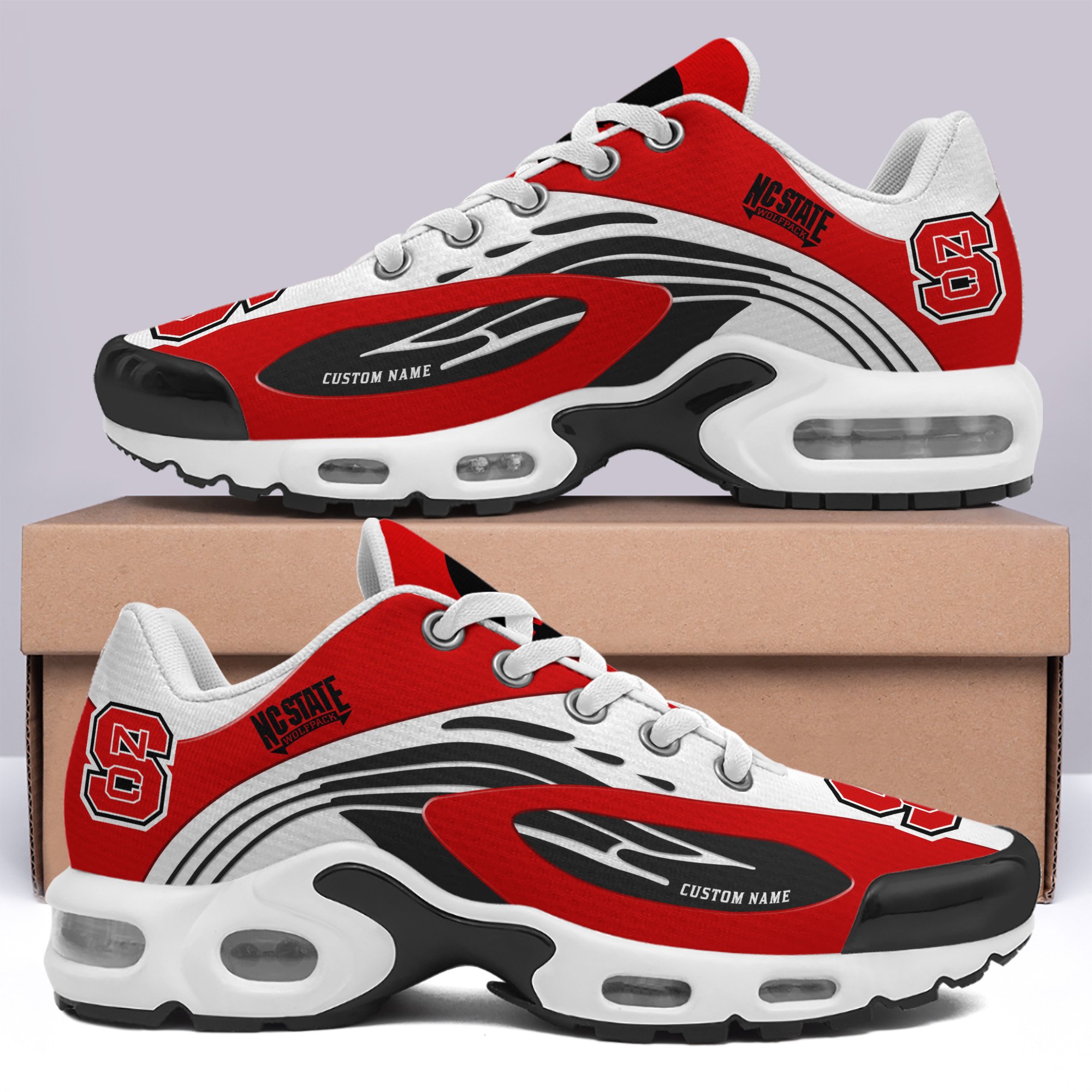 NC State Wolfpack TN Shoes Customized Your Name, Shoes For Sport Lover, Fan Gifts ETRG-60026