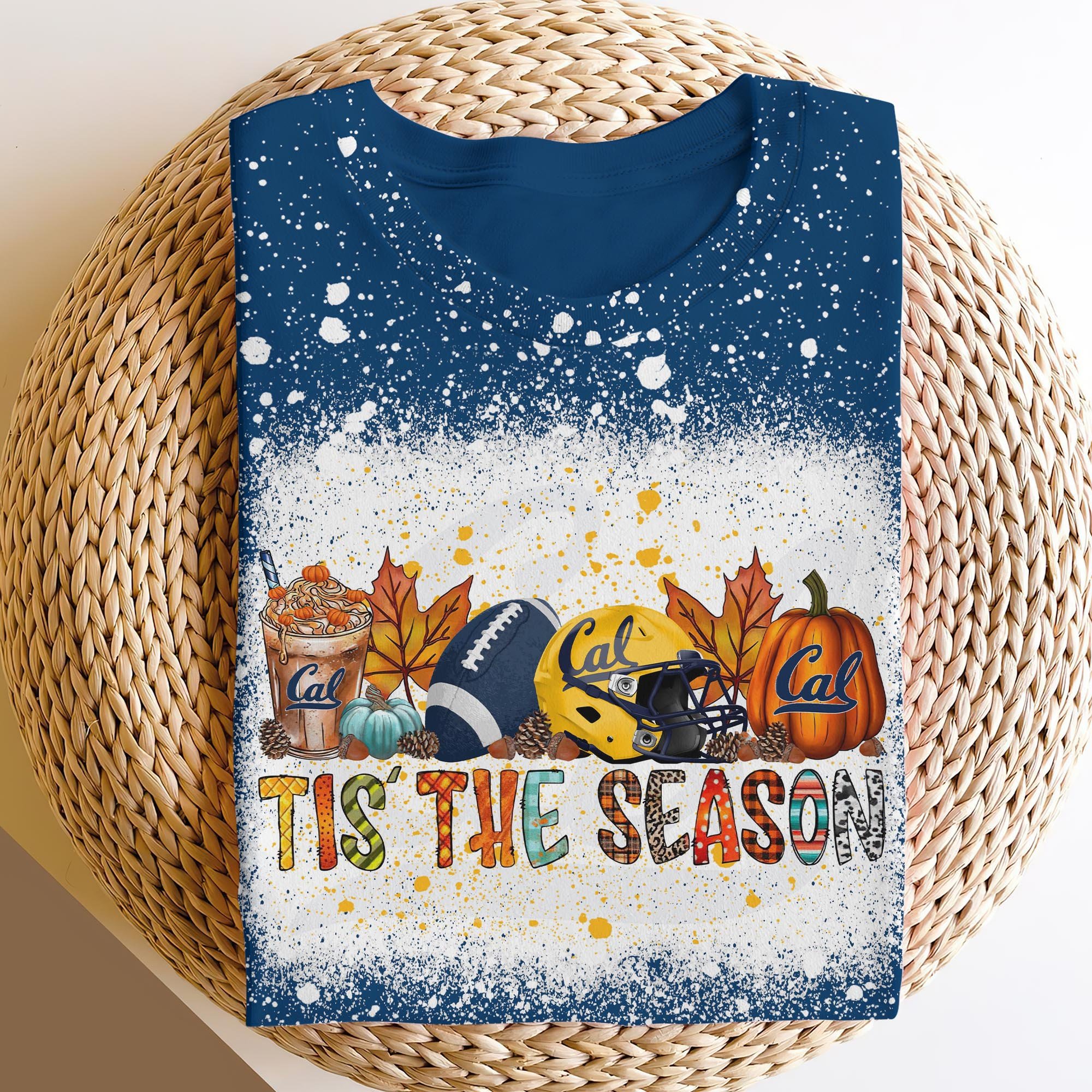 California Golden Bears 3D Shirts, Tis The Season Shirts, Sport Shirts For Fan ETRG-60200