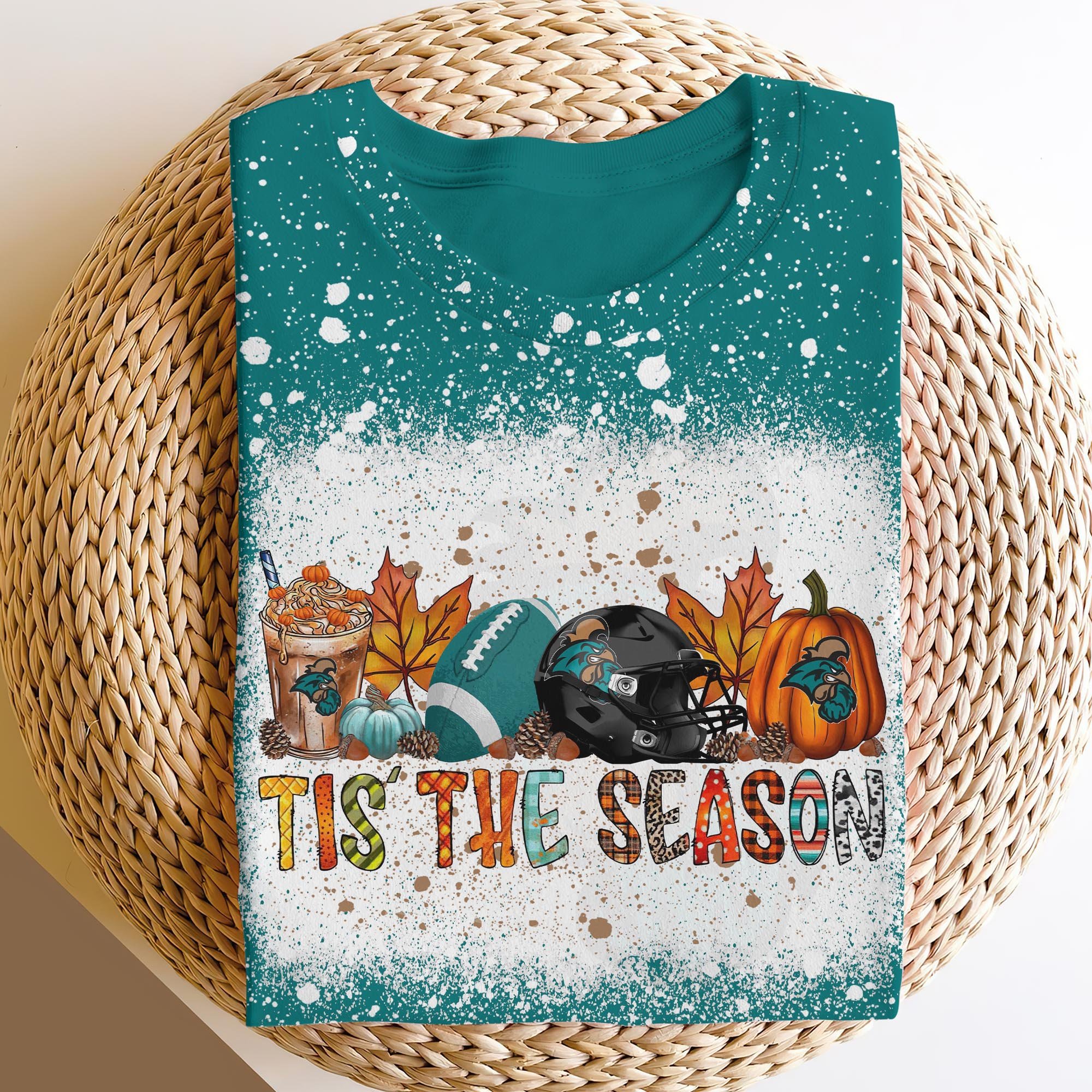 Coastal Carolina Chanticleers 3D Shirts, Tis The Season Shirts, Sport Shirts For Fan ETRG-60200