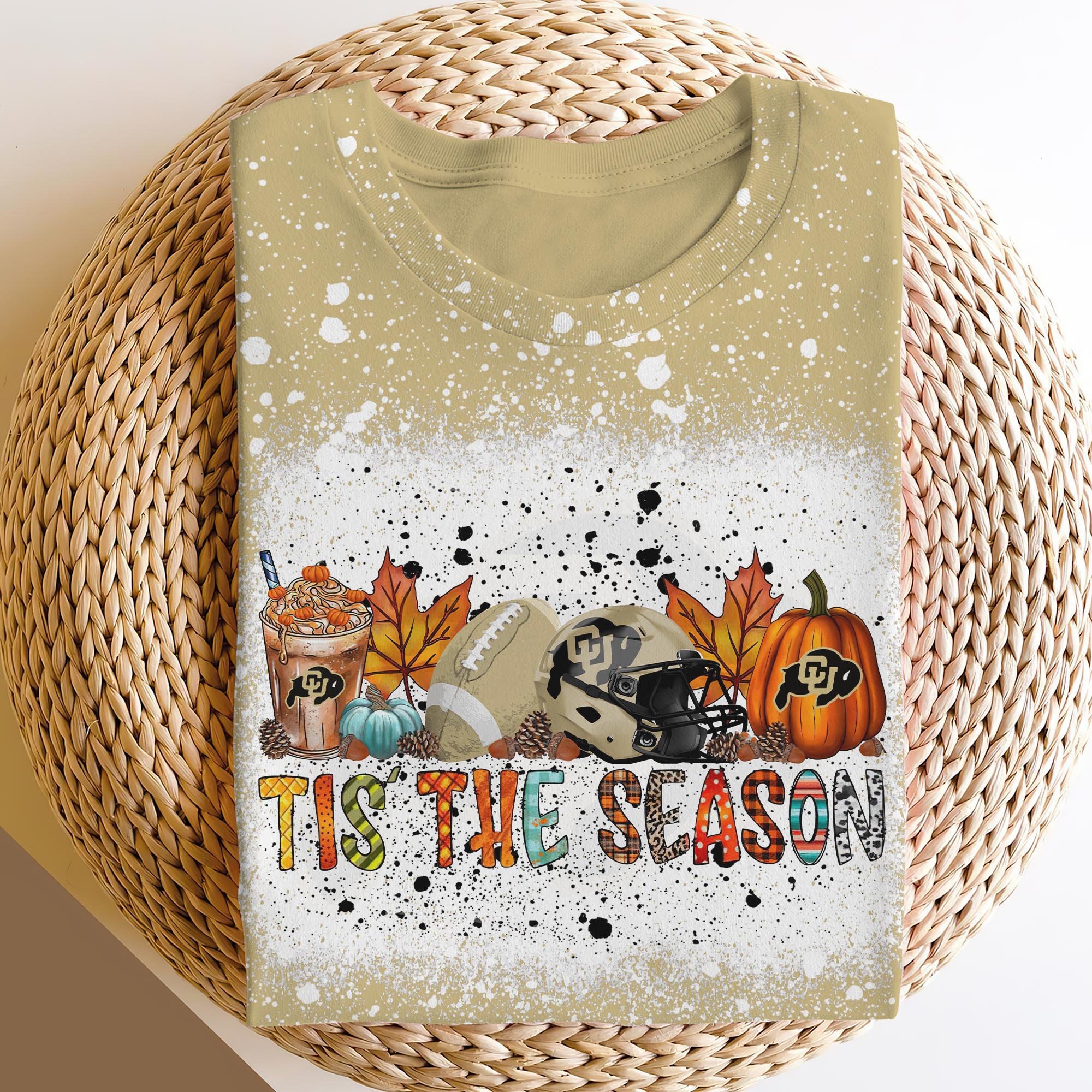 Colorado Buffaloes 3D Shirts, Tis The Season Shirts, Football Gifts For Fan ETRG-60200