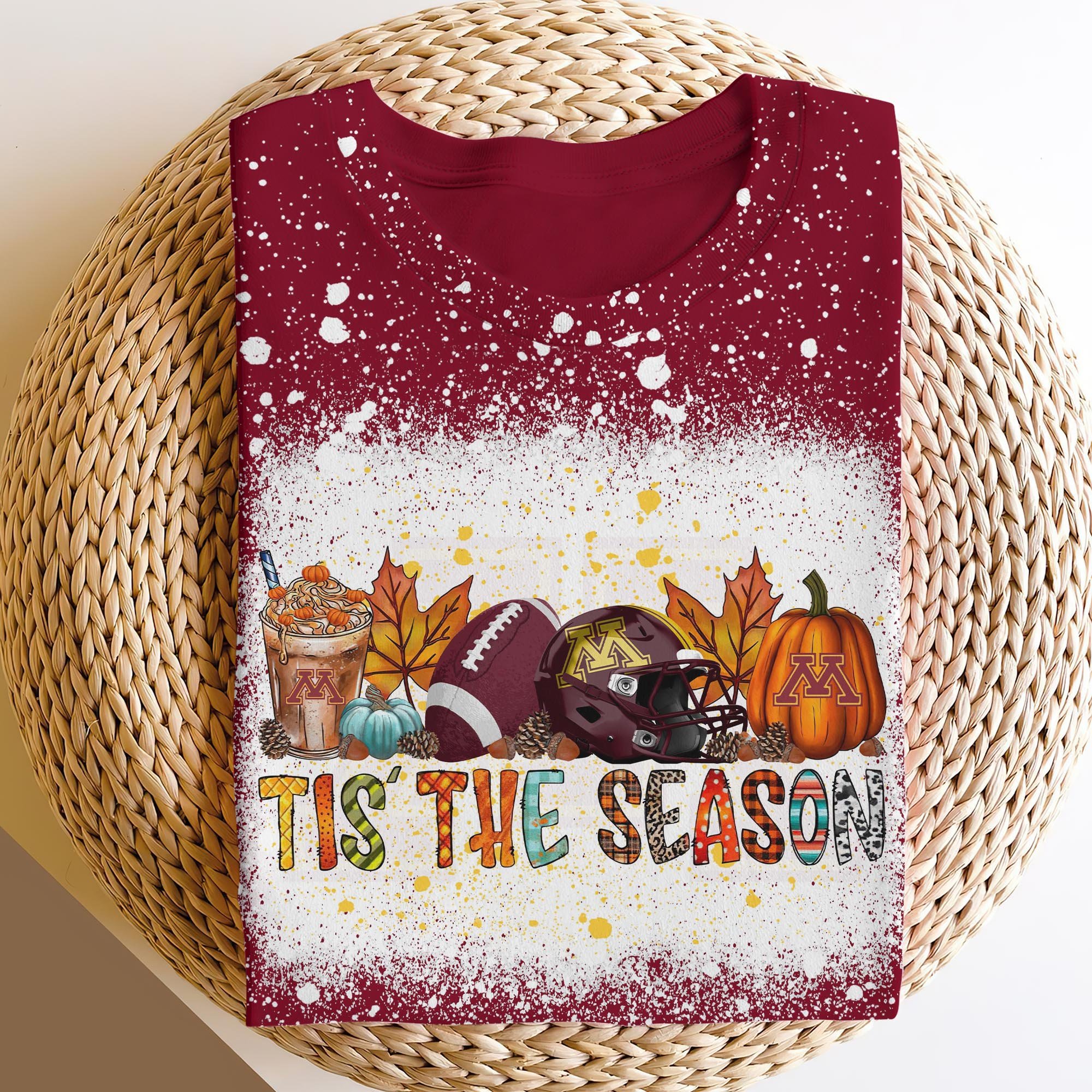 Minnesota Golden Gophers 3D Shirts, Tis The Season Shirts, Sport Shirts For Fan ETRG-60200