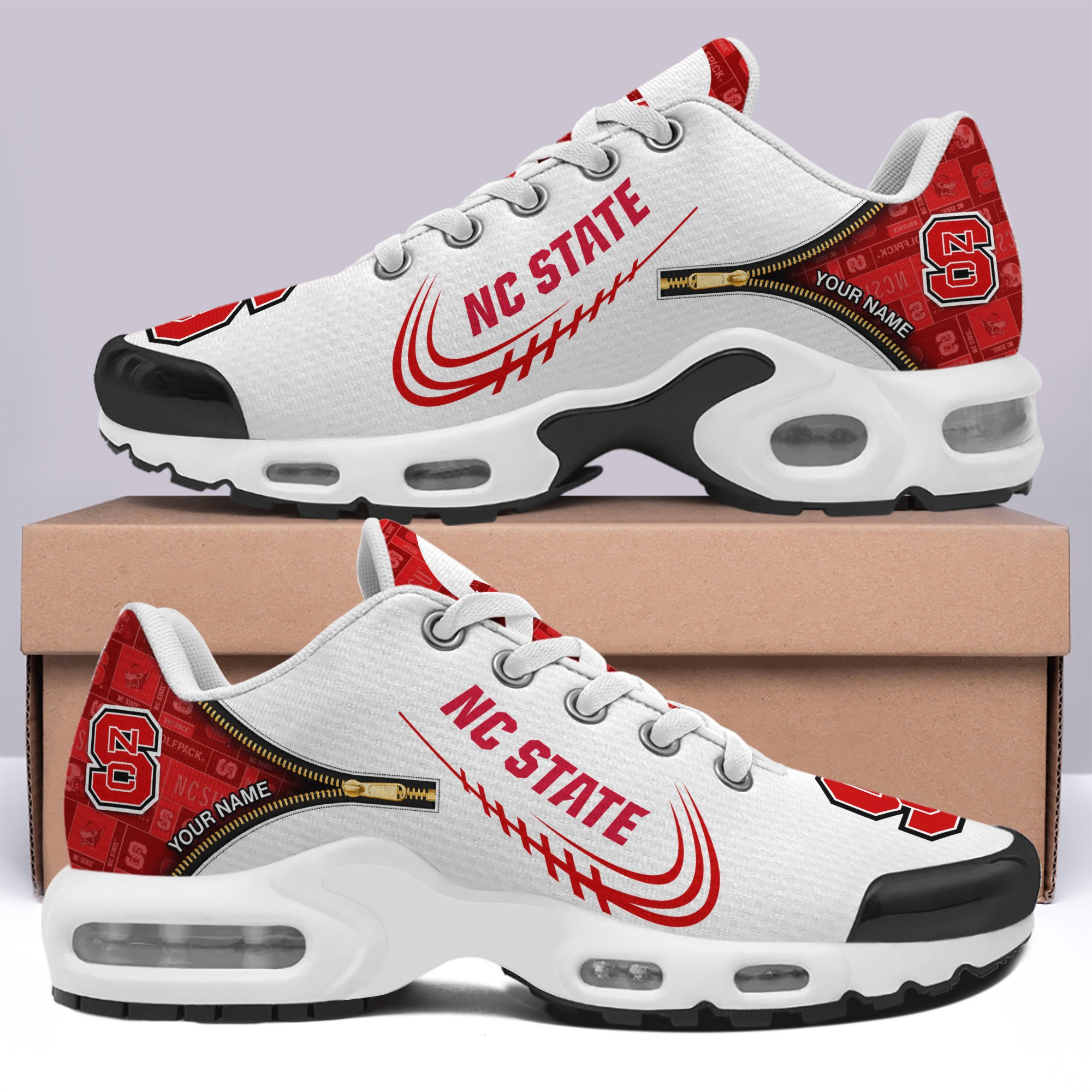 NC State Wolfpack TN Shoes Customized Your Name, Shoes For Fans, Fan Gifts ETRG-60165