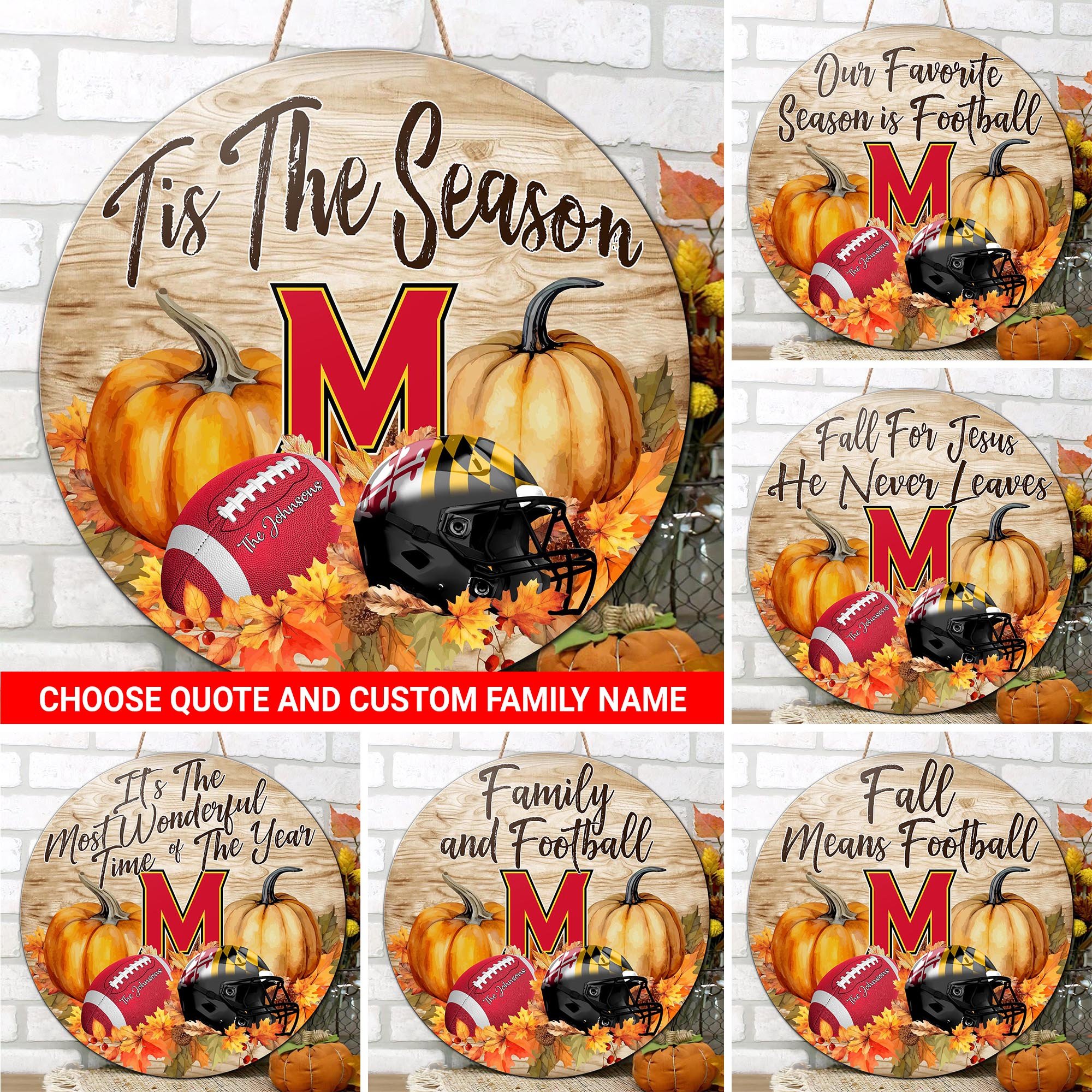 Maryland Terrapins Shape Wooden Sign Custom Your Family Name And Choose Your Quotes,, Sport Gifts, Home Decor ETRG-61040