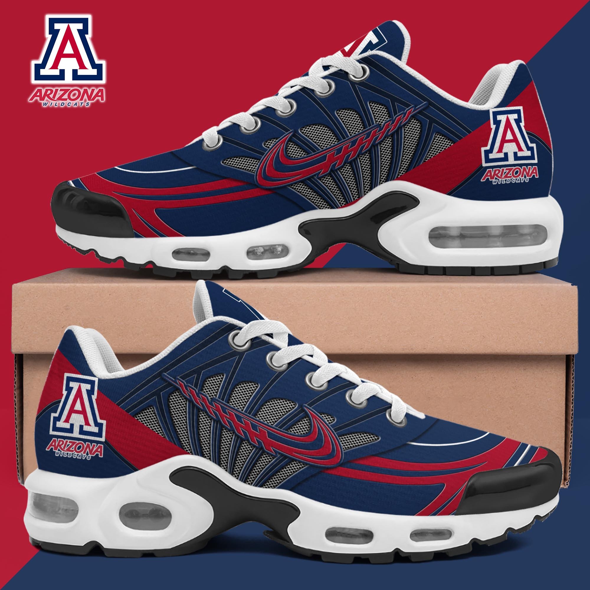 Arizona Wildcats TN Shoes Custom Name, Sport Shoes For Fan, Fan Gifts ETRG-61135