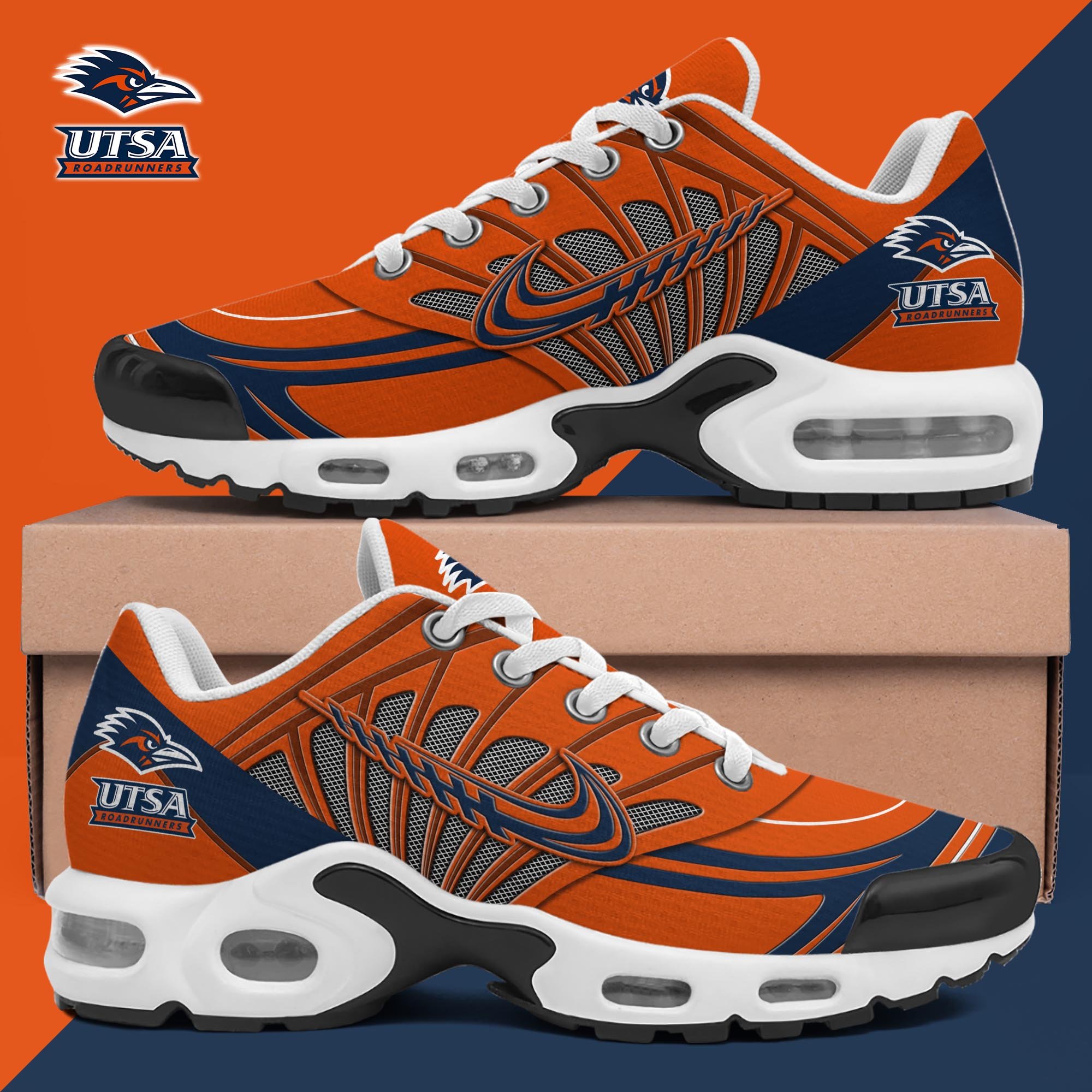 UTSA Roadrunners TN Shoes Custom Name, Sport Shoes For Fan, Fan Gifts ETRG-61135