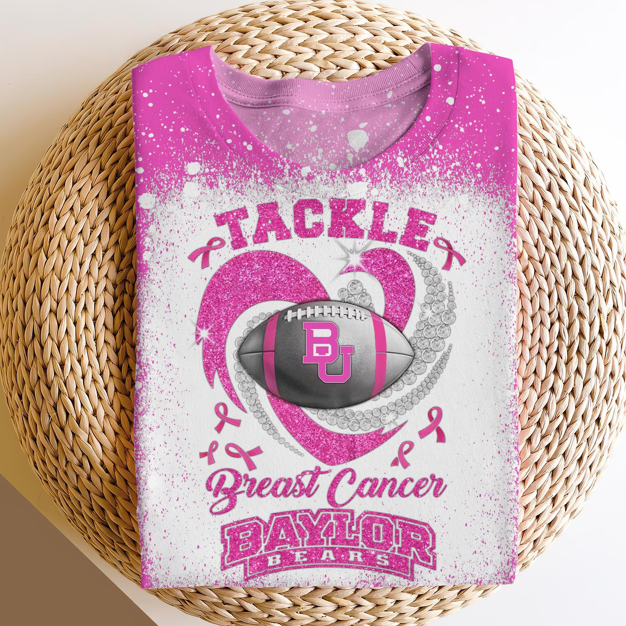 Baylor Bears Sweatshirt, Hoodie, T-shirt Custom Name, Breast Cancer Shirts For Sport Lovers, Sport Gifts ETRG-61427