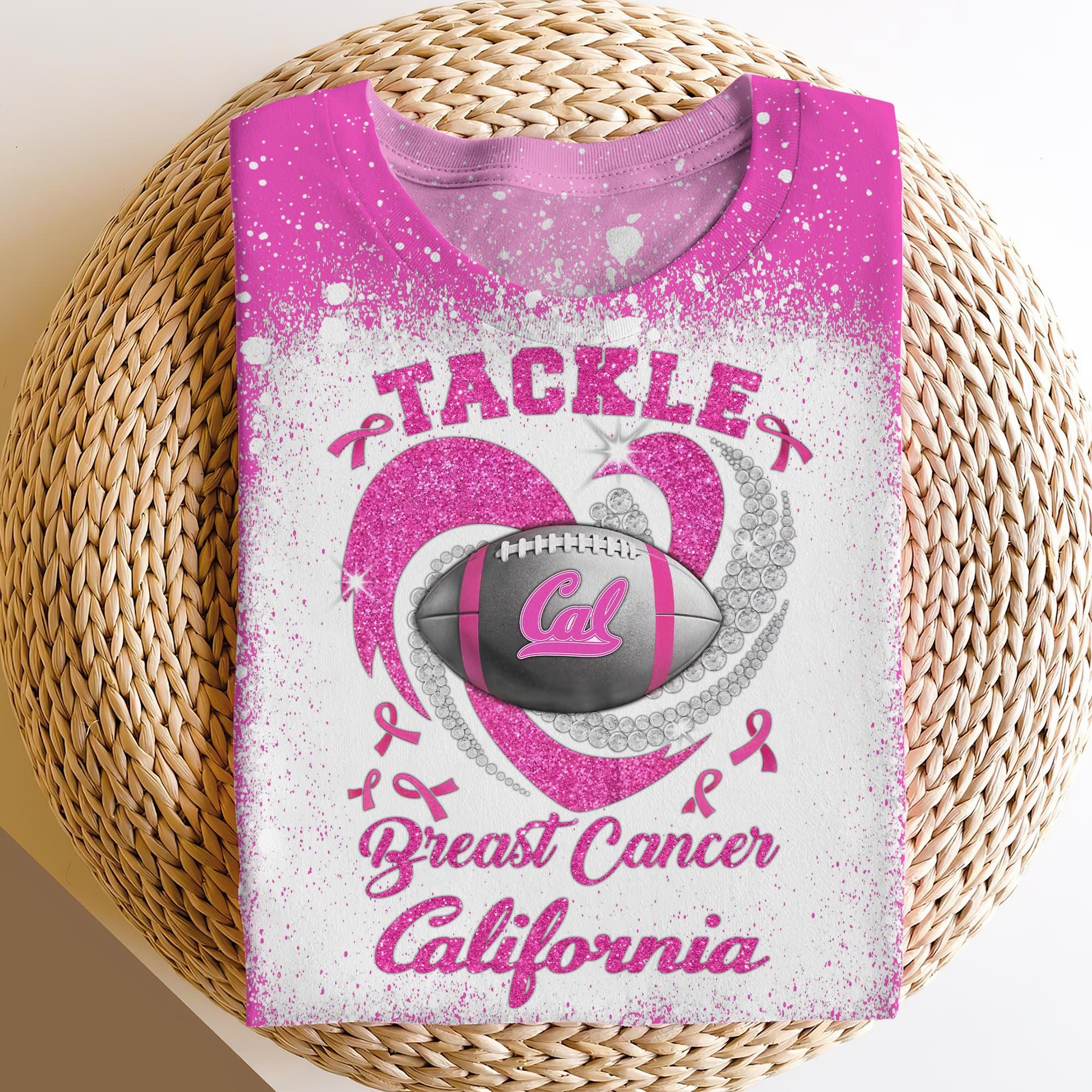 California Golden Bears Sweatshirt, Hoodie, T-shirt Custom Name, Breast Cancer Shirts For Sport Lovers, Sport Gifts ETRG-61427