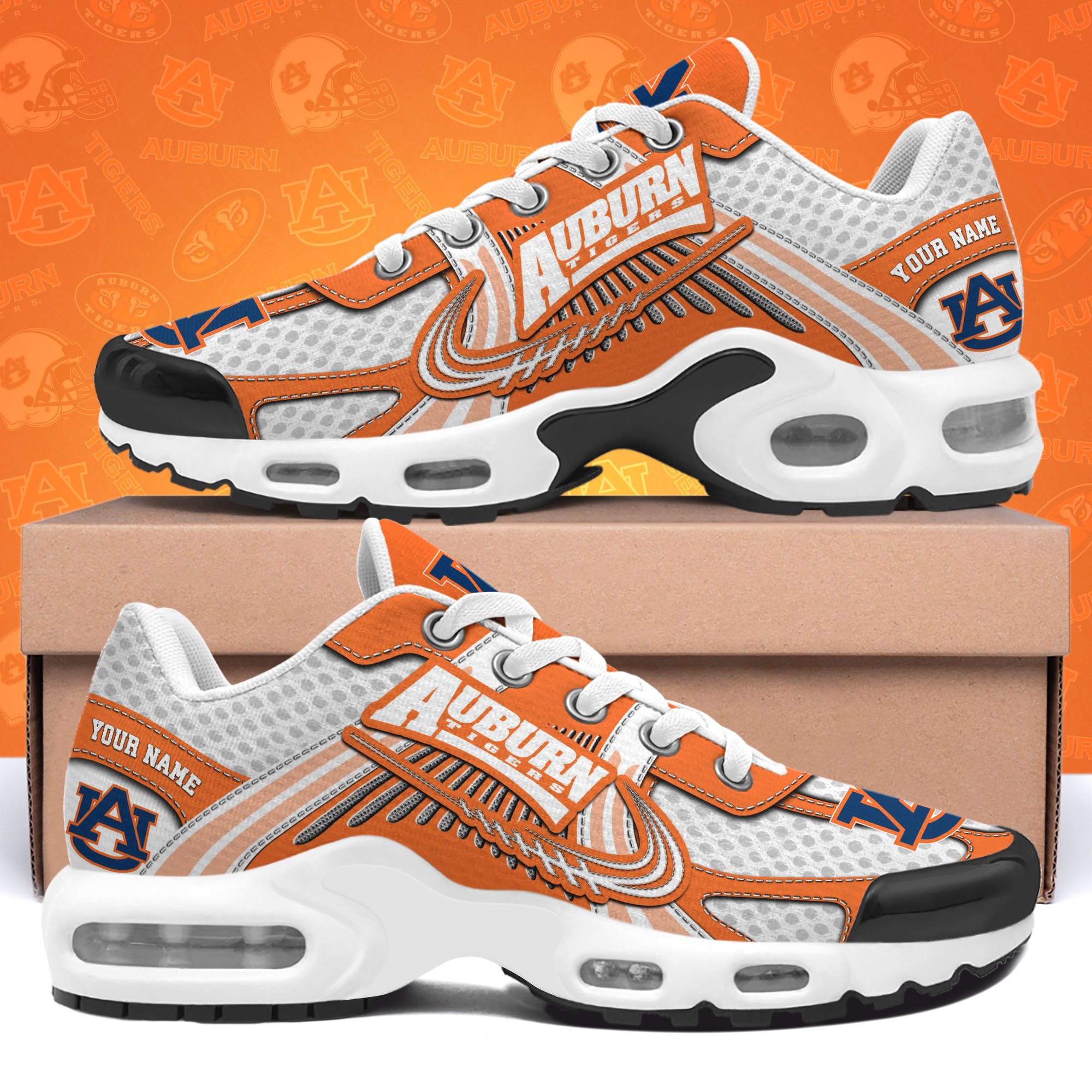 Auburn Tigers TN Shoes Custom Your Name, Sport Shoes, Gifts For Fans, Sport Gifts For Him ETRG-62360