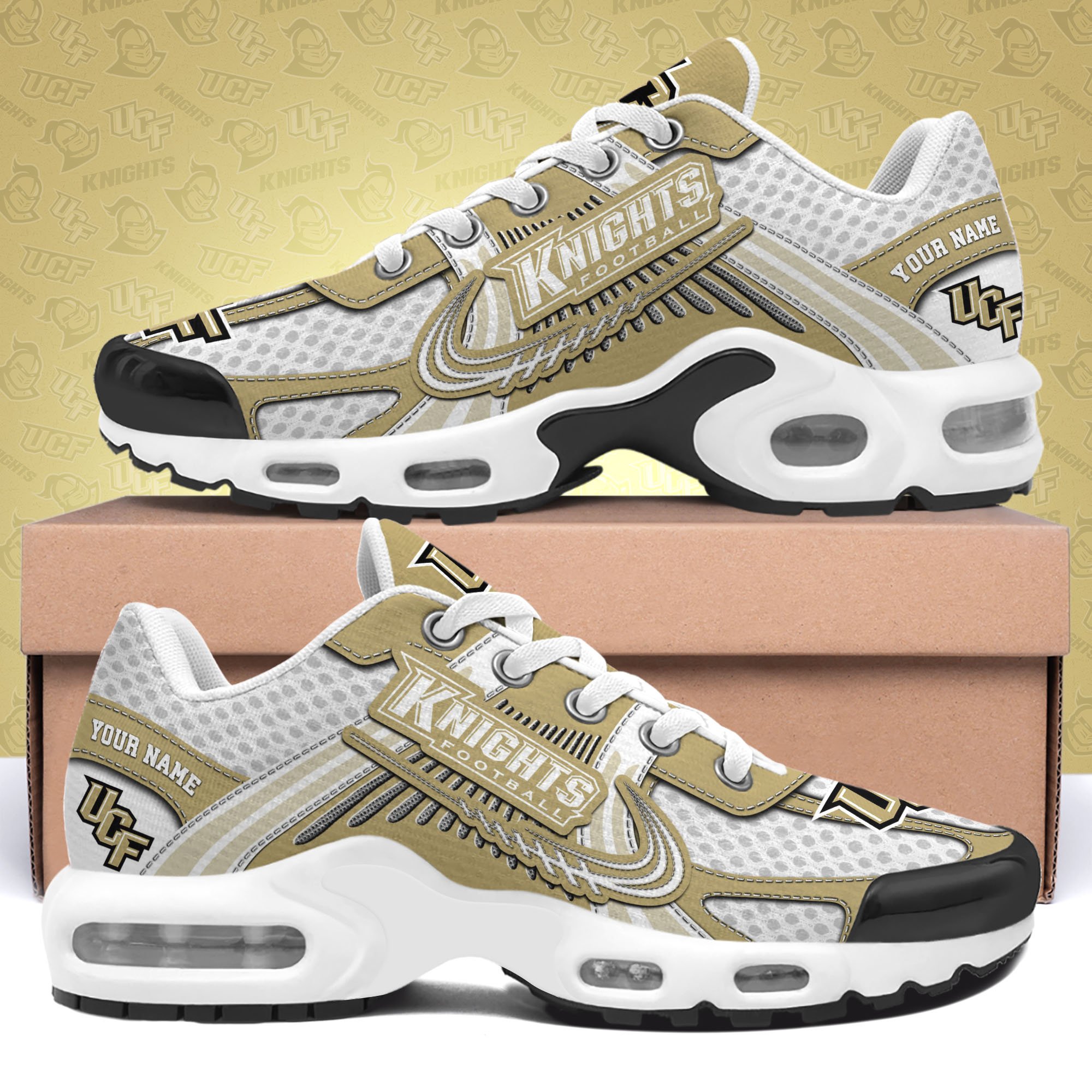 UCF Knights TN Shoes Custom Your Name, Sport Shoes, Gifts For Fans, Sport Gifts For Him ETRG-62360