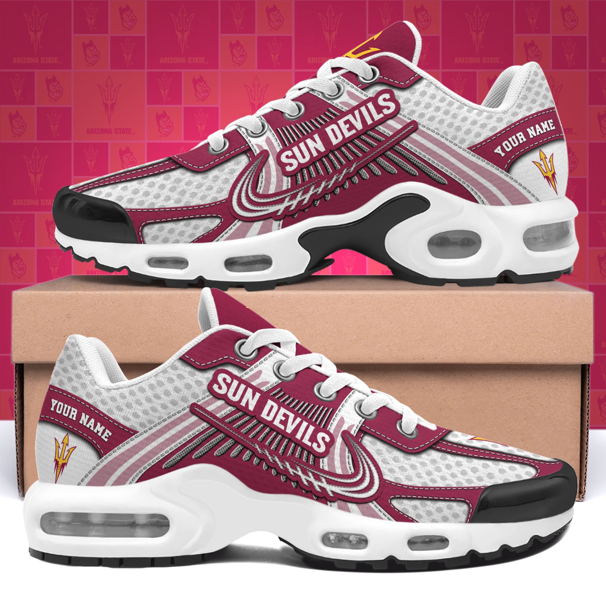 Arizona State Sun Devils TN Shoes Custom Your Name, Sport Shoes, Gifts For Fans, Sport Gifts For Him ETRG-62360