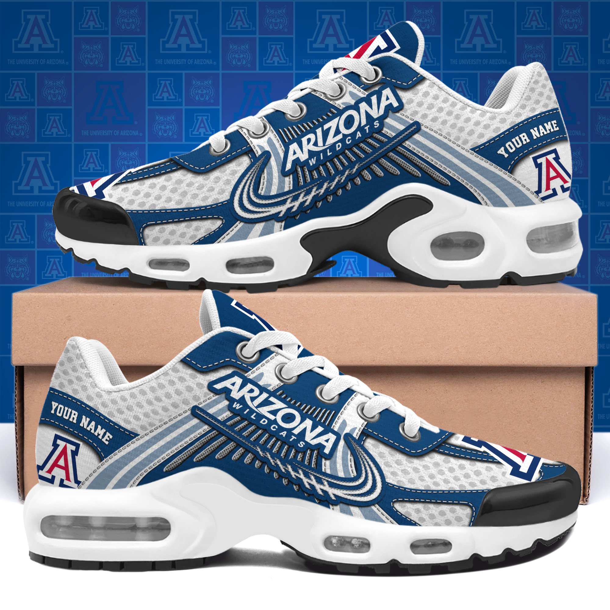 Arizona Wildcats TN Shoes Custom Your Name, Sport Shoes, Gifts For Fans, Sport Gifts For Him ETRG-62360