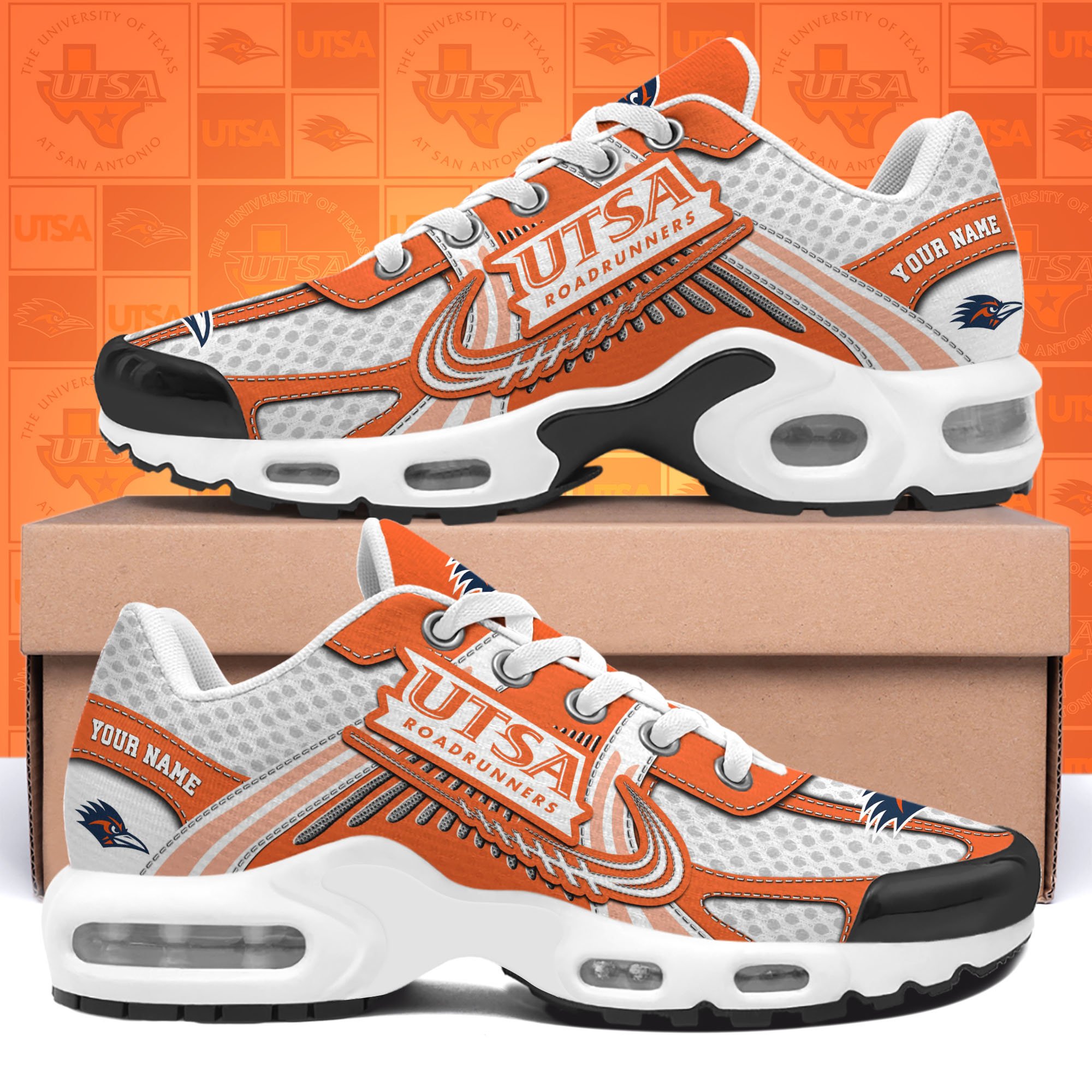 UTSA Roadrunners TN Shoes Custom Your Name, Sport Shoes, Gifts For Fans, Sport Gifts For Him ETRG-62360